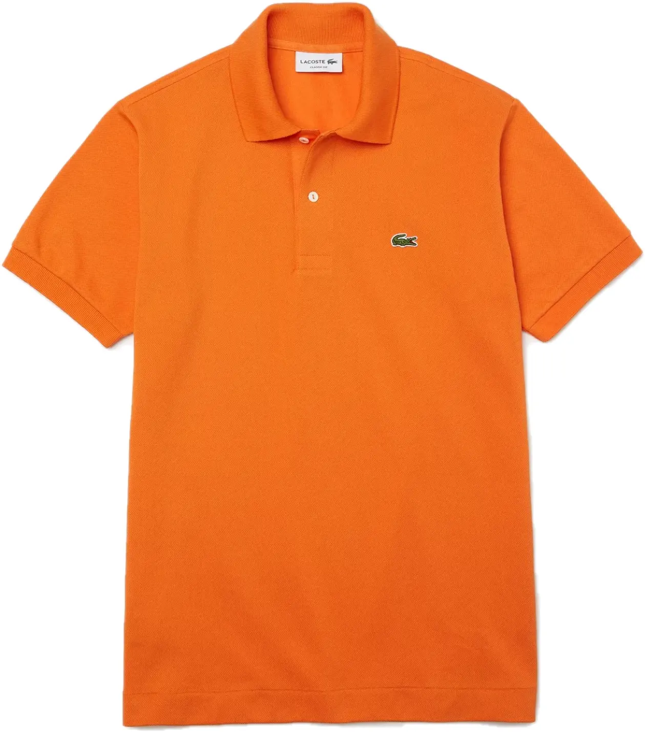 Ao Lacoste Men's Classic Fit L1212 Polo 'Orange' L1212-TV1