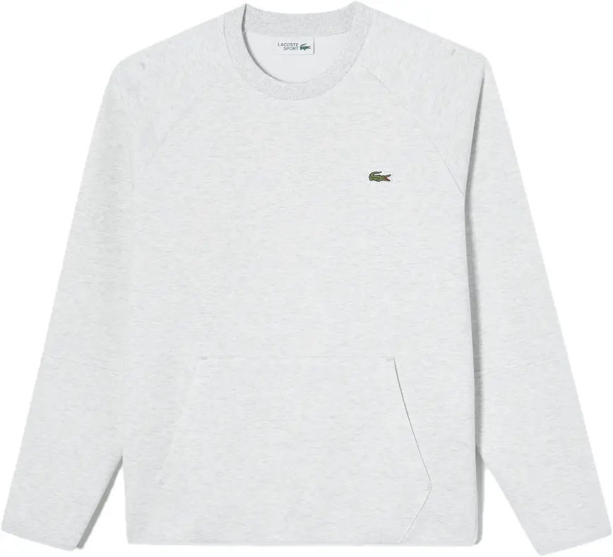 Ao Lacoste Technical Crew Neck Sweatshirt 'Gray' SH762E-53G-70V
