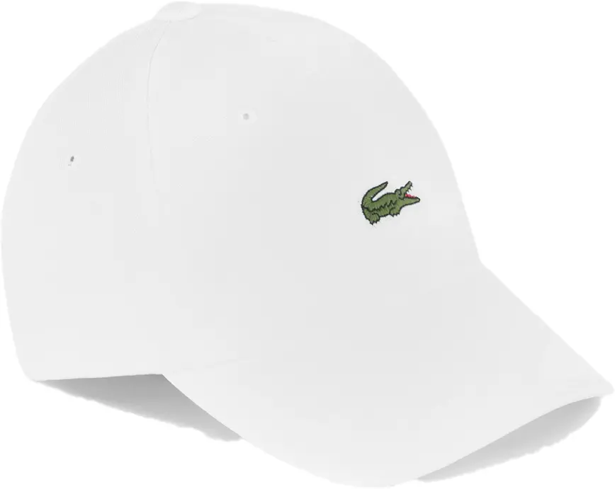 Mu Lacoste Cotton Twill Basic Baseball 'White' RK209E-52N-001