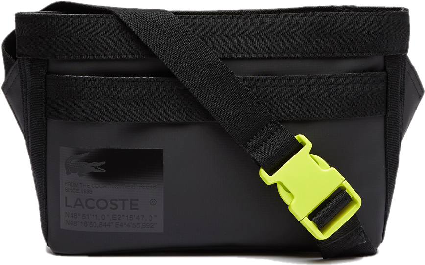 Tui Lacoste Signature Printing Waterproof Reporter 'Black' NH4035O53G-K68
