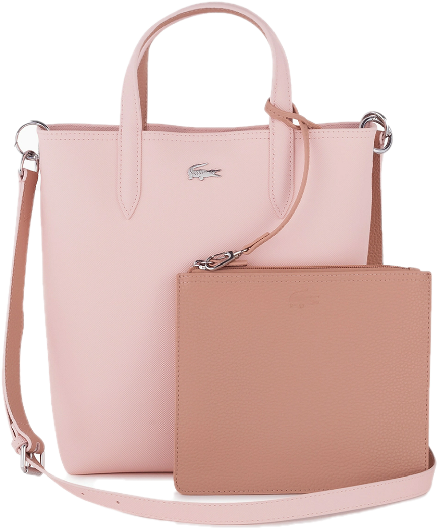 Tui Lacoste Anna Vertical Cross Tote 'Pink' NF3865A52G-J19