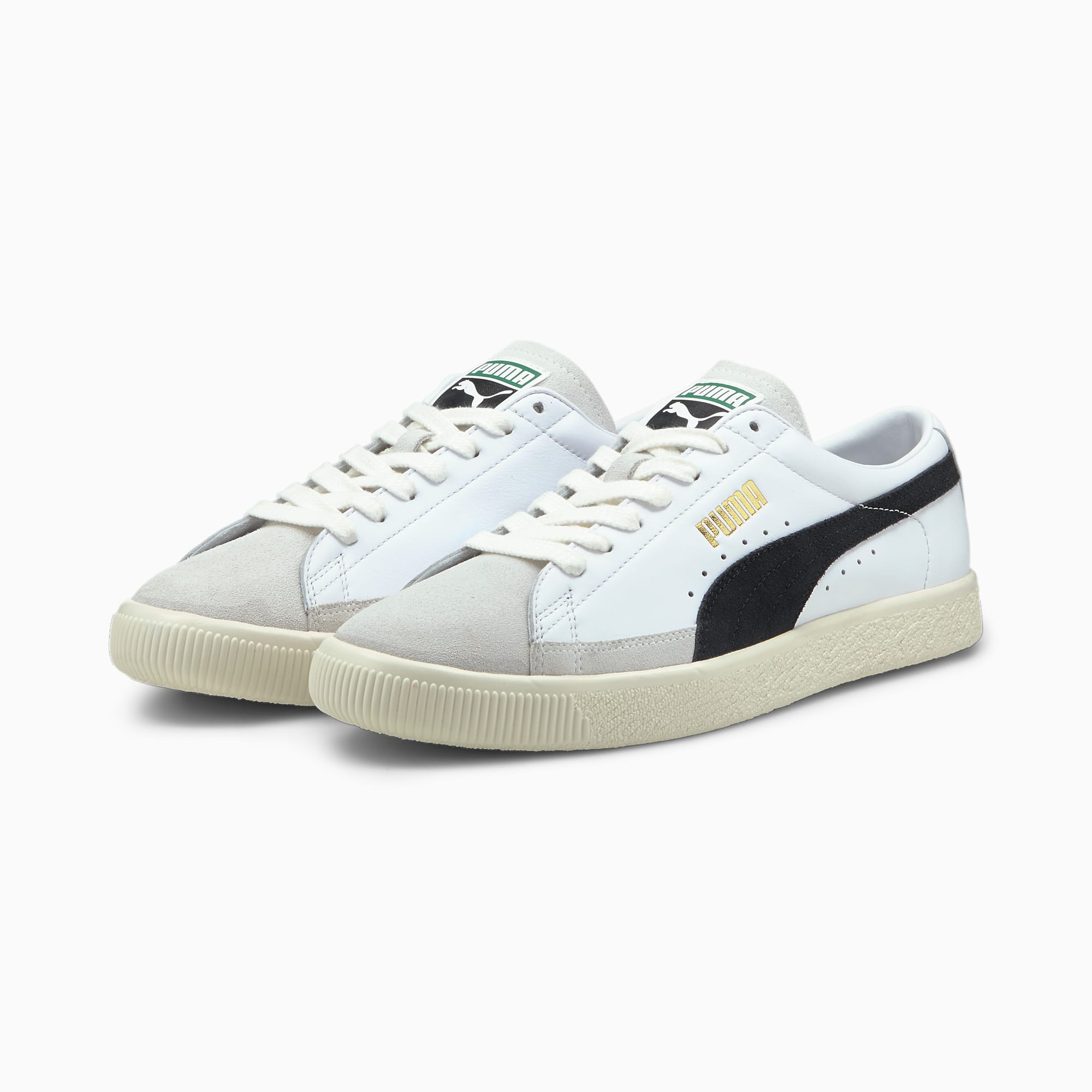 Giày Puma Basket Vintage 'White Black' 374922-01 - Ảnh 3