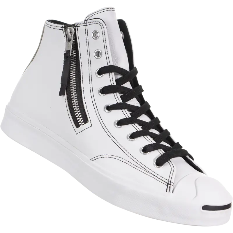 Alternative view of Giày Converse Jack Purcell Zip High 'Metallic' 167329C