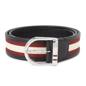 Alternative view of Thắt Lưng Bally 21FW DARKON Triple Belt Black DARKON 35 MT 36