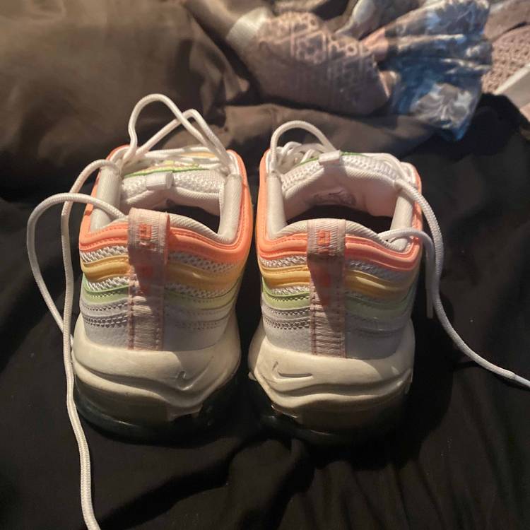 Giày Nike Wmns Air Max 97 Essential 'White Melon Mint Volt' CZ6087-100 - Ảnh 7