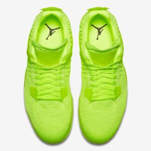 Alternative view of Giày Nike Air Jordan 4 Flyknit 'Volt' AQ3559-700
