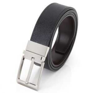 Thắt Lưng Bally Destore Shift Double Sided Belt Black SHIFF 35 370