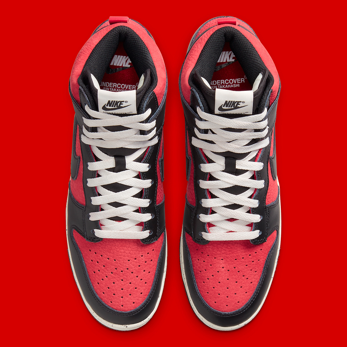 Giày Nike Undercover x Dunk High 1985 'UBA' DD9401-600 - Ảnh 3