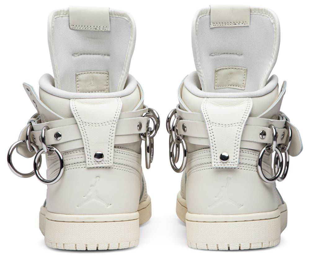 Giày Nike Comme des Garçons x Air Jordan 1 Retro Strap High 'White' CN5738-100 - Ảnh 8