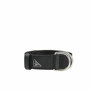 Thắt Lưng Prada Triangle Logo Double D Ring Belt 2CN028 BV1 F0002