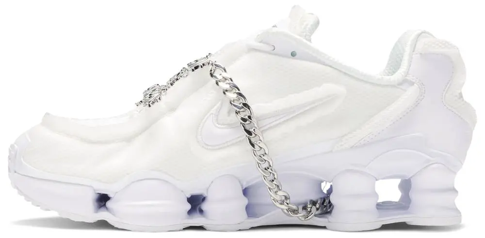 Alternative view of Giày Nike Comme des Garçons x Wmns Shox TL 'White' CJ0546-100