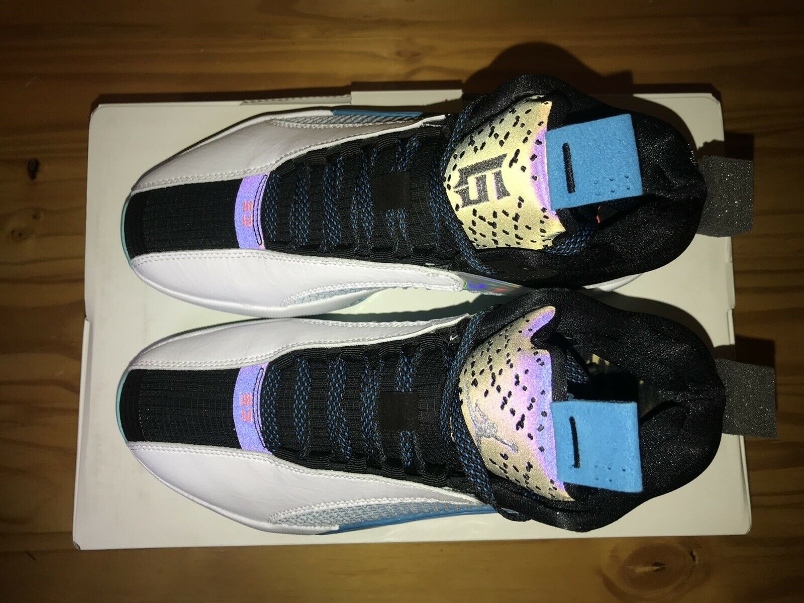 Giày Nike Guo Ailun x Air Jordan 35 GS 'Morpho' DD1589-100 - Ảnh 3