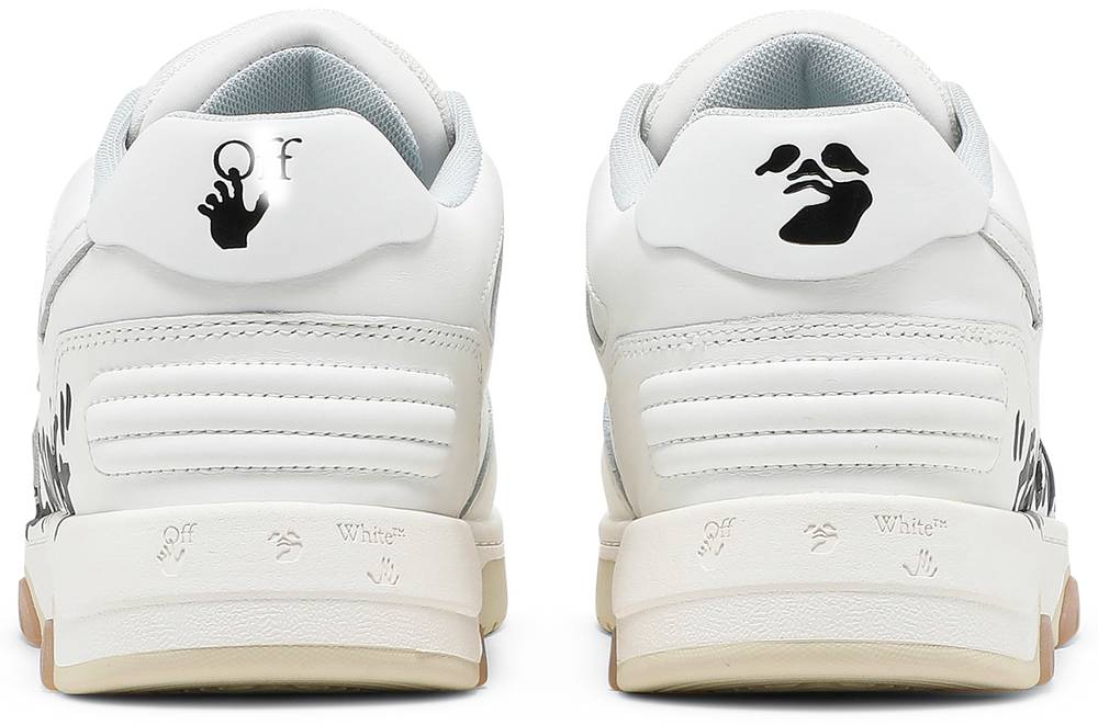 Giày Off-White Out of Office Low 'For Walking White Black' OMIA189R21LEA002-0101 - Ảnh 4