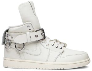 Giày Nike Comme des Garçons x Air Jordan 1 Retro Strap High 'White' CN5738-100