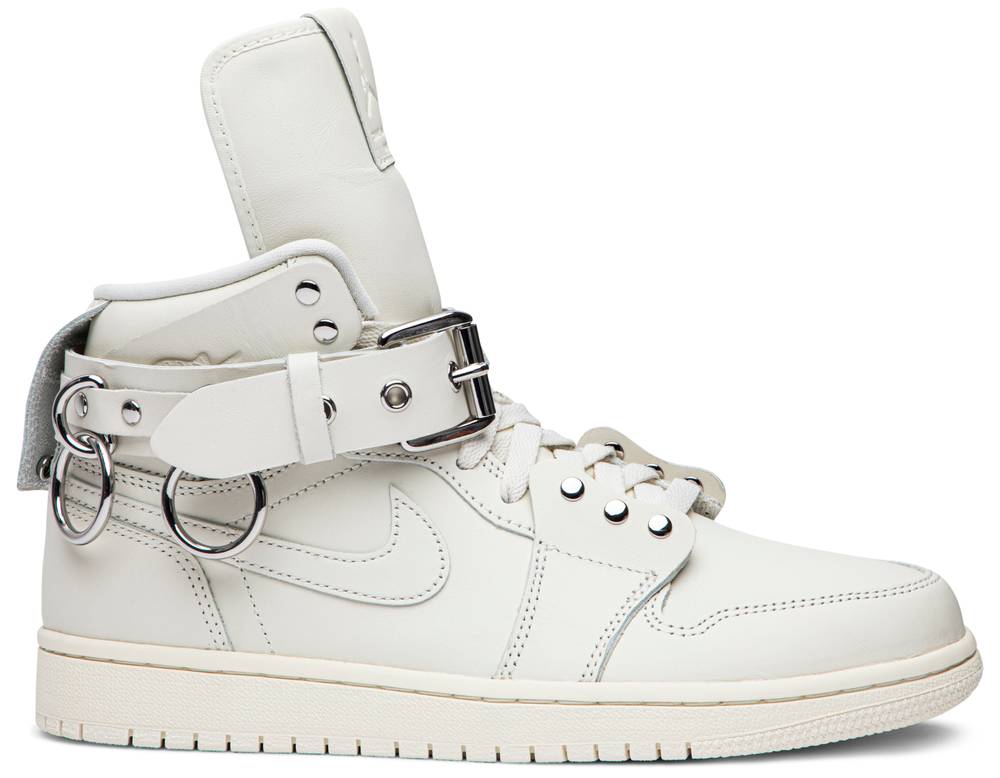 Giày Nike Comme des Garçons x Air Jordan 1 Retro Strap High 'White' CN5738-100