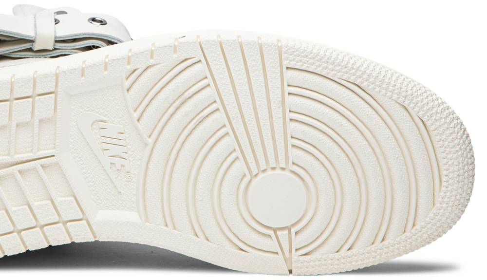 Giày Nike Comme des Garçons x Air Jordan 1 Retro Strap High 'White' CN5738-100 - Ảnh 7