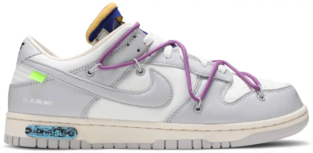 Giày Nike Off-White x Dunk Low 'Lot 48 Of 50' DM1602-107