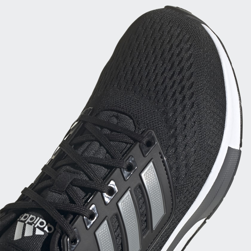 Giày Adidas EQ21 Run 'Black Iron Metallic' H00512 - Ảnh 8