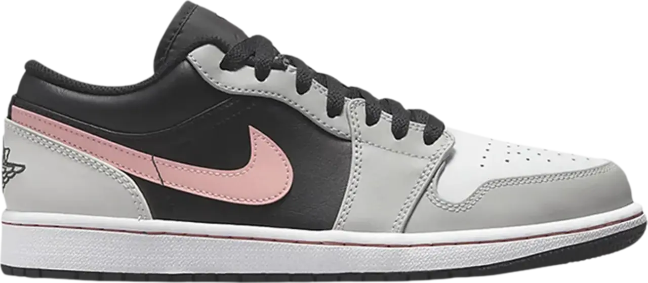 Giày Nike Air Jordan 1 Low 'Black Grey Fog Bleached Coral' 553558-062