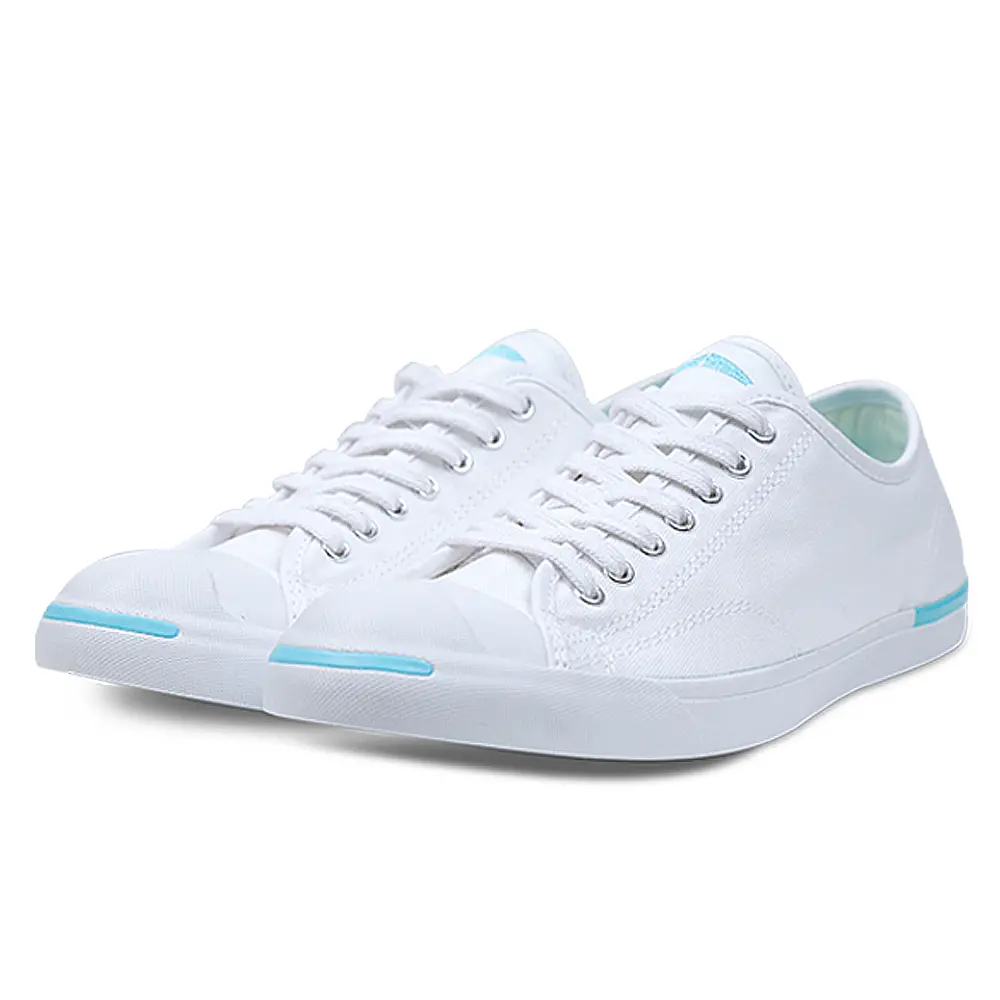 Alternative view of Giày Converse Jack Purcell Low Canvas 'White Blue' 160817C