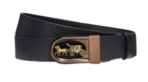 Thắt Lưng Coach Horse & Carriage Reversible Belt 38MM 4922 BLK