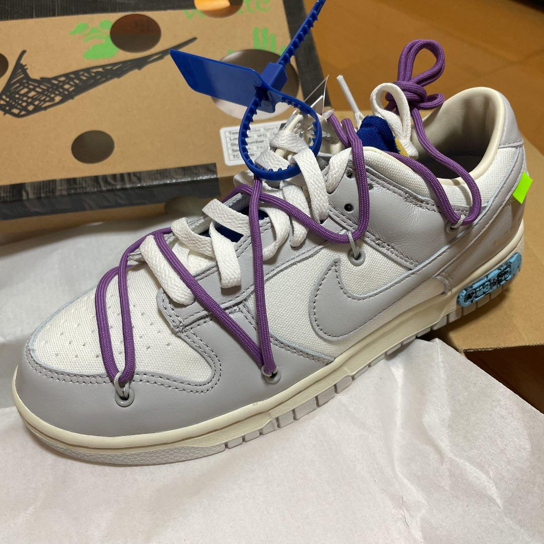Giày Nike Off-White x Dunk Low 'Lot 48 Of 50' DM1602-107 - Ảnh 2