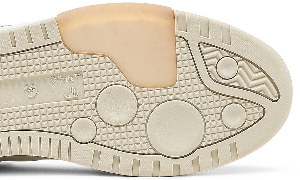 Giày Off-White Out of Office Low 'For Walking White Black' OMIA189R21LEA002-0101 - Ảnh 3