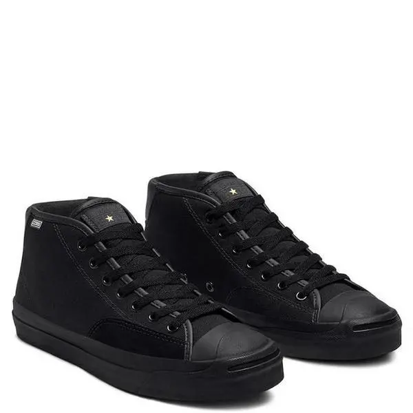 Alternative view of Giày Converse Alexis Sablone x Jack Purcell Pro Mid 'Black Enamel Red' 168793C