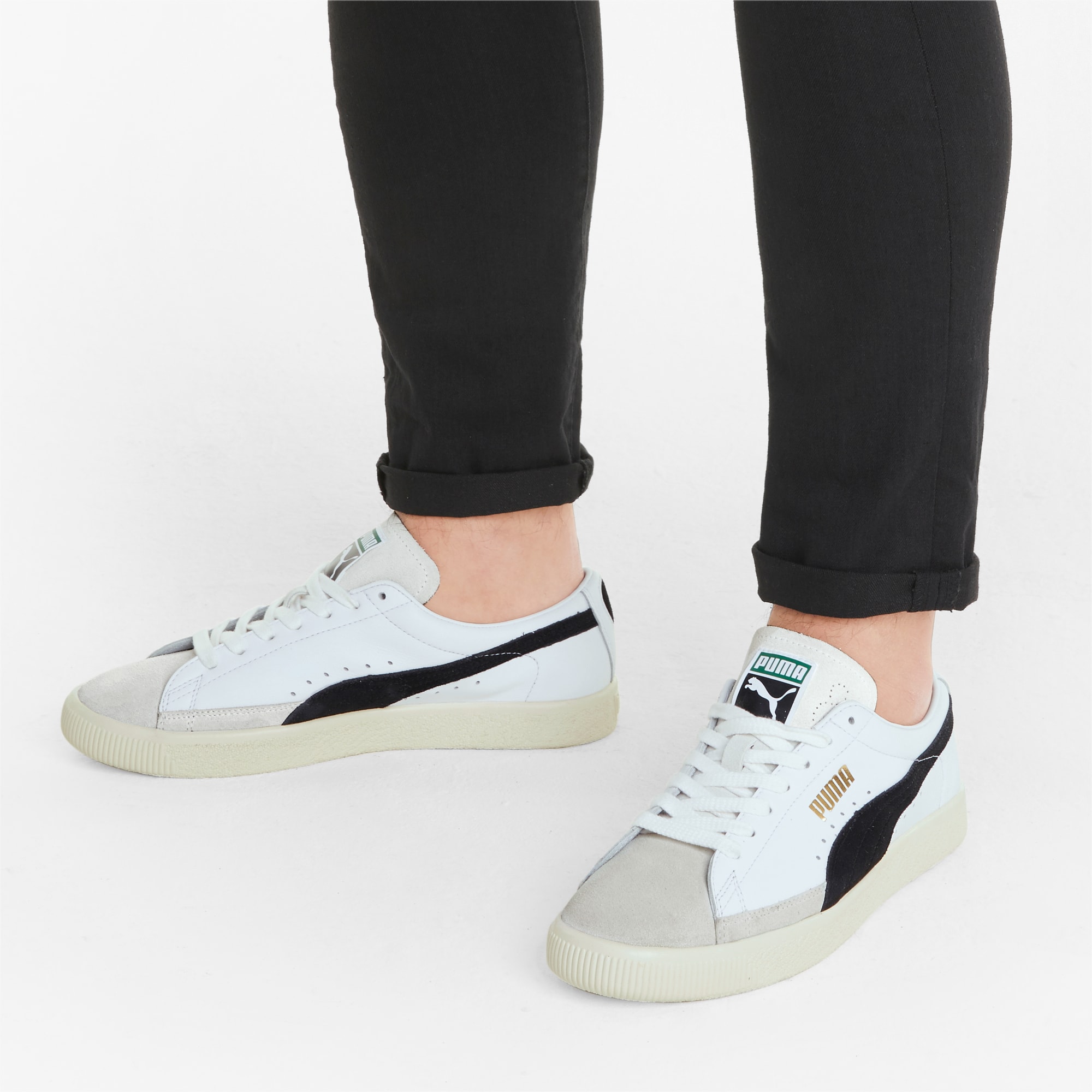 Giày Puma Basket Vintage 'White Black' 374922-01 - Ảnh 8