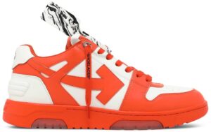 Giày Off-White Out of Office Low 'White Orange' OMIA189R21LEA001-2501