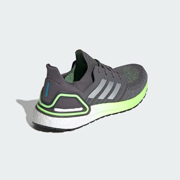 Giày Adidas UltraBoost 20 'Grey Signal Green' FV8317 - Ảnh 3