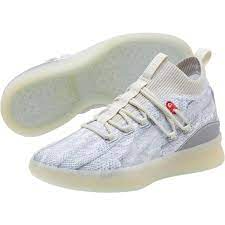 Alternative view of Giày Puma Clyde Court Peace On Earth 'White Gray' 191896-01