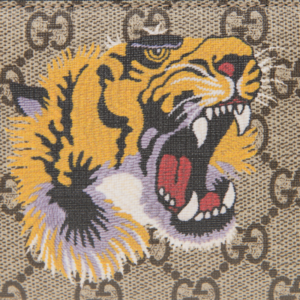 Vi Gucci Tiger Print Long Wallet 'Brown' 451273-K5Z1N-8666