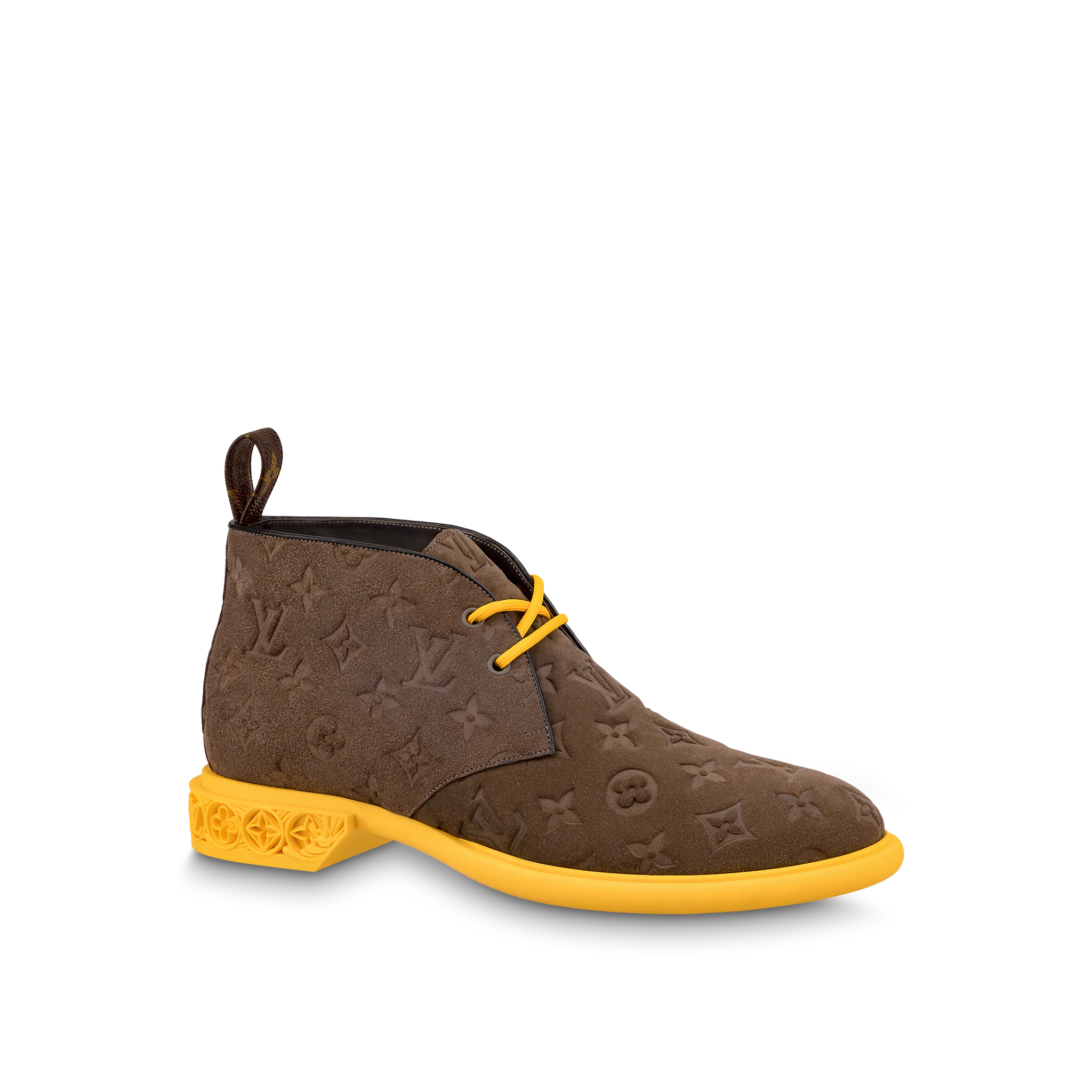 Giày Louis Vuitton LV Formal Dimension High Derbies 'Mocha Brown' 1AA5N4 - Ảnh 5