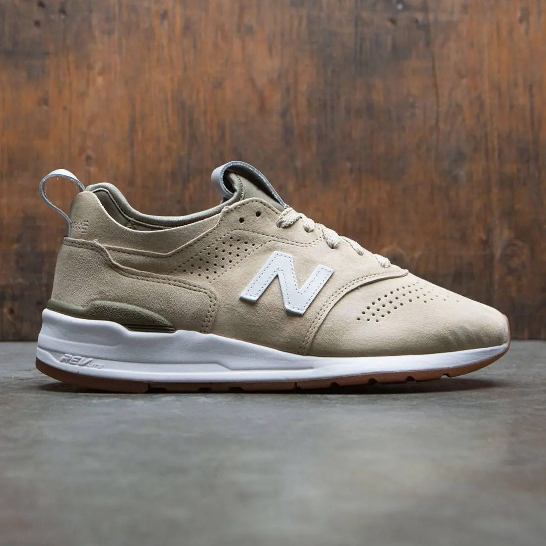 Alternative view of Giày New Balance 997 Deconstructed 'Bone' M997DRA2