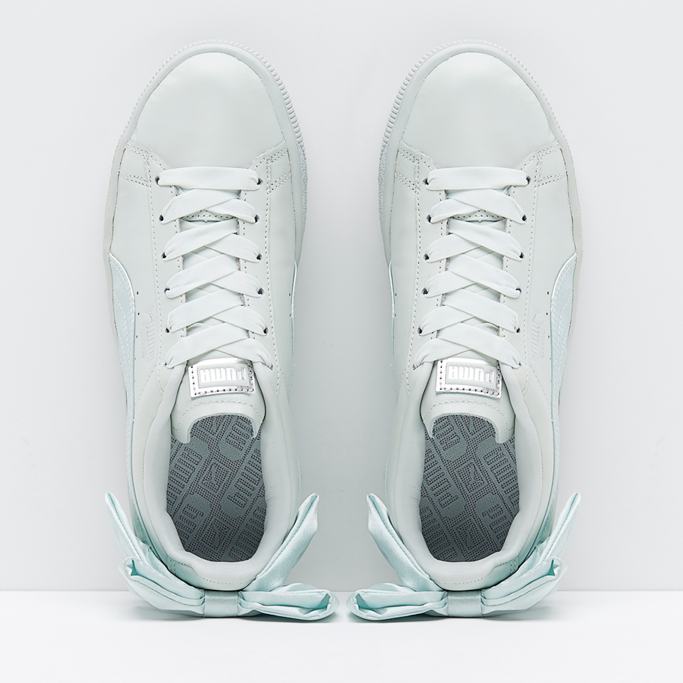 Giày Puma Wmns Basket Bow Blue Flower 367319-03 - Ảnh 2