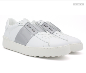 Alternative view of Giày Valentino Shiny Gray Open Sneakers PW2S0781-TCQ-832