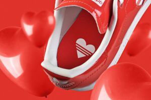 Alternative view of Giày Adidas Stan Smith White Red 'Valentines Day Pack' G28136