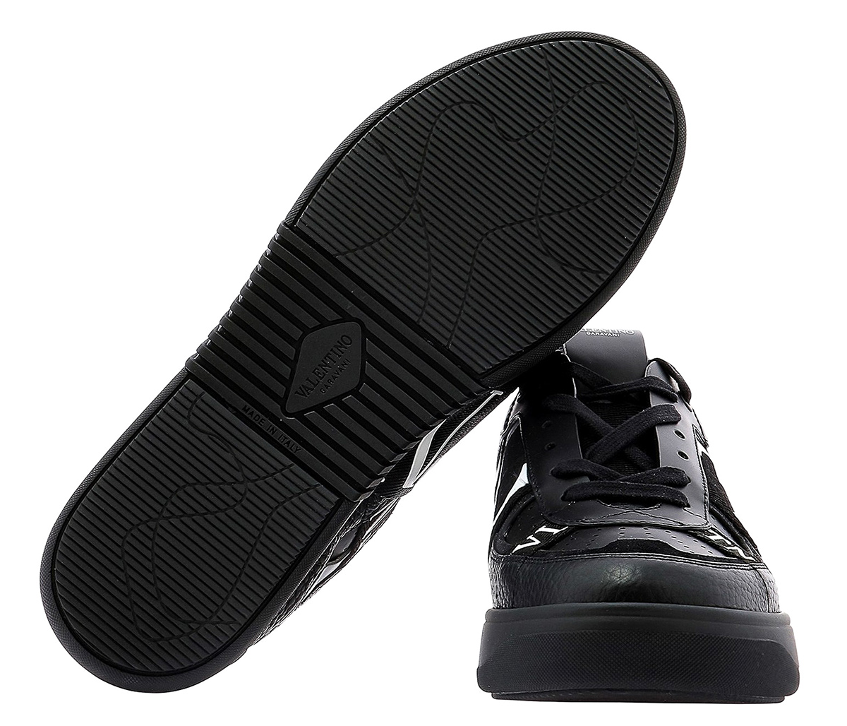 Giày Valentino Garavani Leather Black UY2S0C58WRQ0NO - Ảnh 2