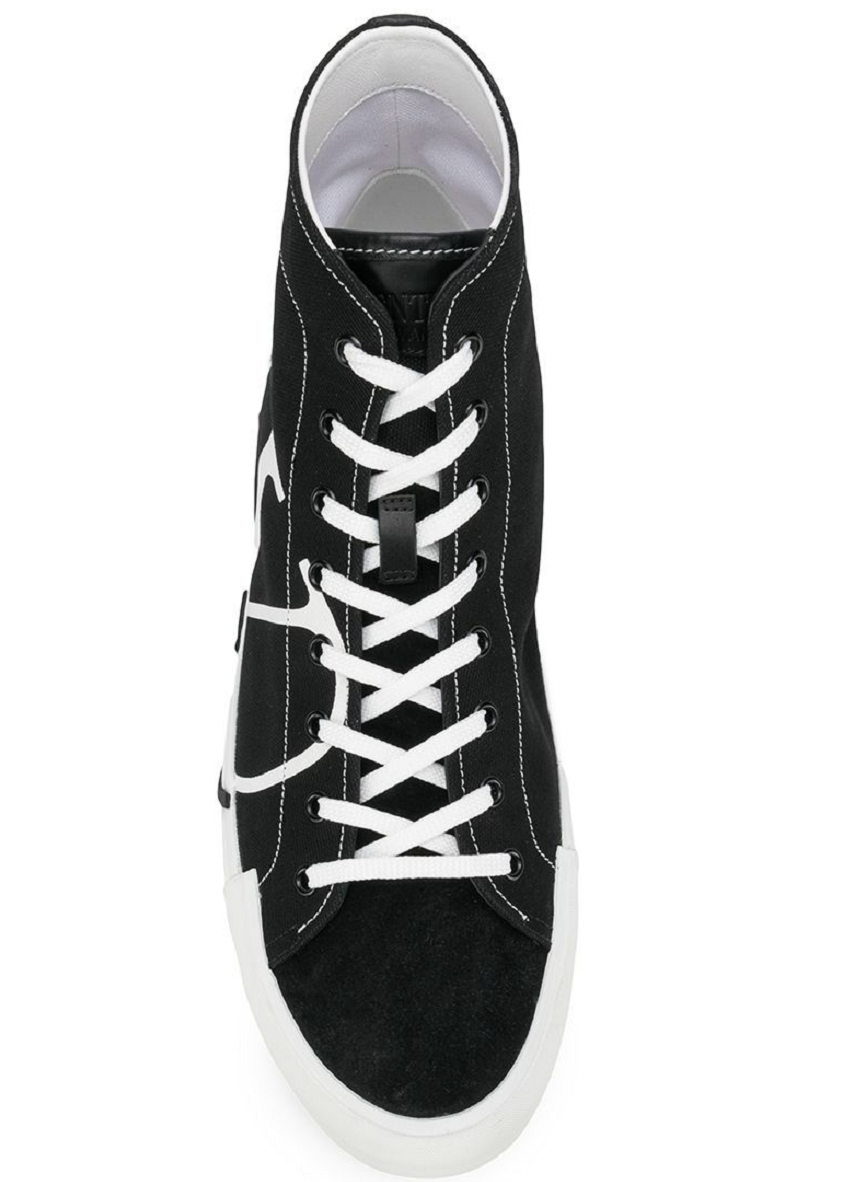 Giày Valentino Garavani Tricks hi-top sneakers SY2S0C43YAC-0NI - Ảnh 2