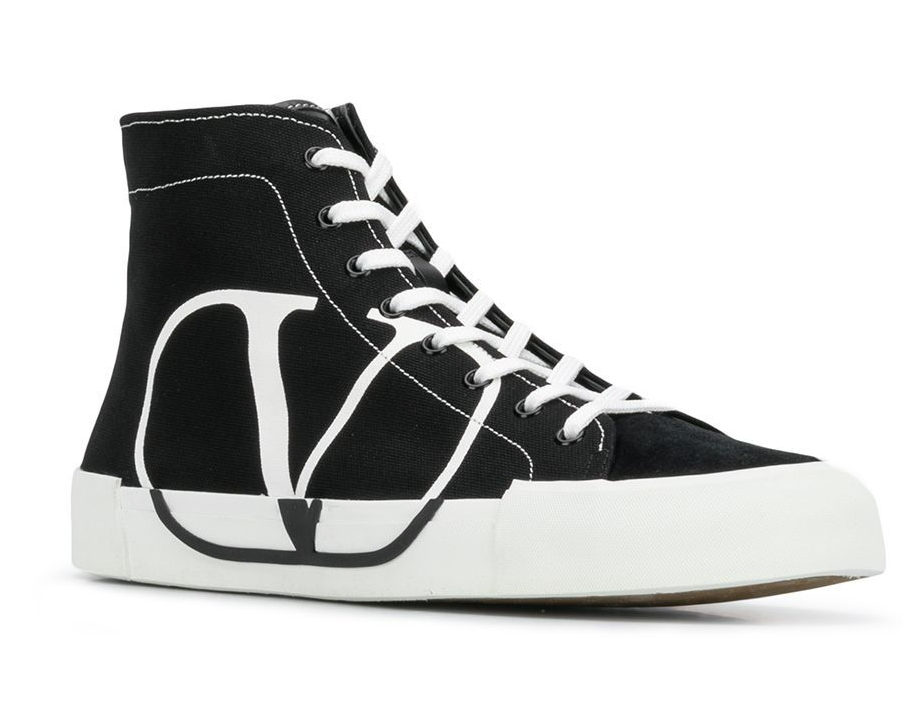 Giày Valentino Garavani Tricks hi-top sneakers SY2S0C43YAC-0NI - Ảnh 3