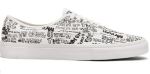 Giày Vans Authentic Comme des Garcons White (Japan) VN0A33TAKXY