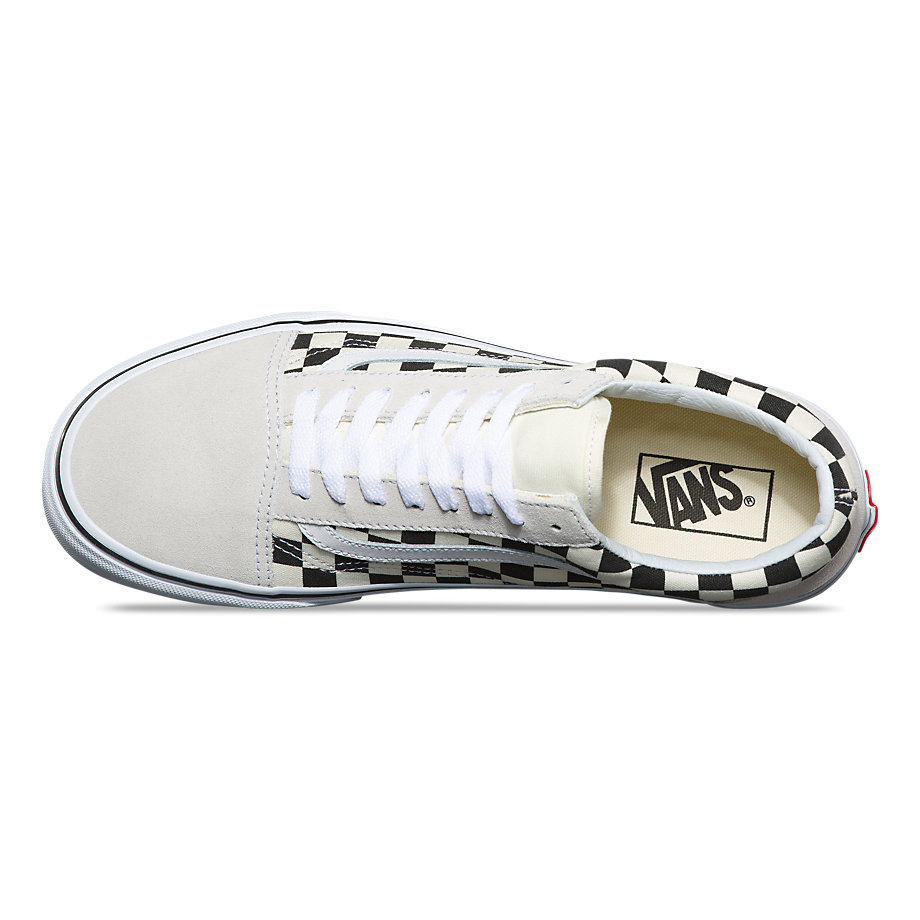 Giày Vans Old Skool 'White Checkerboard' VN0A38G127K - Ảnh 4