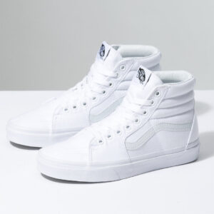 Alternative view of Giày Vans Sk8-Hi Canvas 'True White' VN000D5IW00