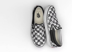 Giay Vans Doodle Checkerboard Slip-On 'Black' VN0A5AO86U6