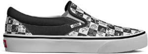 Giay Vans Doodle Checkerboard Slip-On 'Black' VN0A5AO86U6