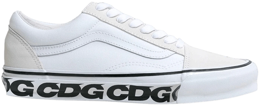 Giay Vans Old Skool Commes des Garcons 'White' VN0A4P3XQLZ
