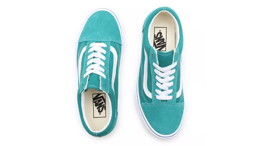 Giày Vans Sidewall Print Old Skool Green VN0A3WKT4RT - Ảnh 6