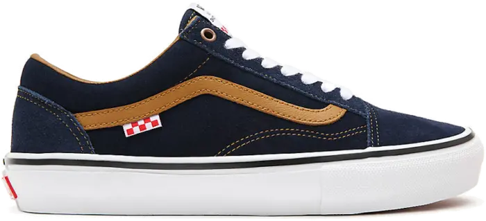 Giày Vans Reynolds Skate Old Skool Navy Gold Brown VN0A5FCB9CV