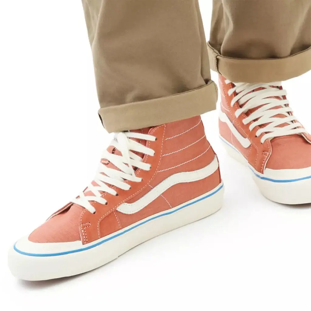 Alternative view of Giày Vans Salt Wash Sk8-Hi 138 Decon SF Orange VN0A3MV14UH